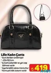 LİLLE KADIN ÇANTA fiyat ve kampanya bilgisi